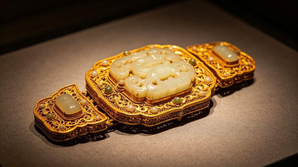 故宫珍宝馆金器展品